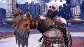 God of War Ragnarok Valhalla All Cutscenes (Game Movie) PS5 4K