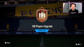 100 PLAYERS UPGRADE IN FIFA 23! CENTURIONS UPGRADE PACK!