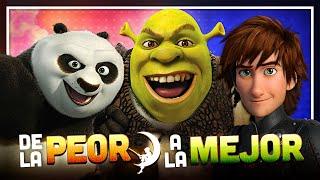 Las 44 PELÍCULAS de DREAMWORKS: De PEOR a MEJOR | #ControlZ