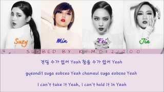 Miss A - Hush [Hangul/Romanization/English] Color & Picture Coded HD