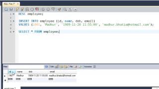 SQL Tutorial - 12: Inserting Data Into Tables