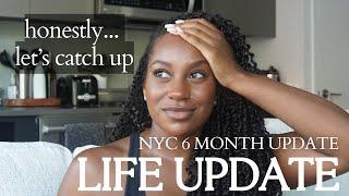 LIFE UPDATE | living in NYC for 6 months, money mindset, new goals, where did June go?!