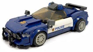Build a Lego Police Car - Sluban M38-B1063