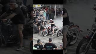 He Understood The Assignment #burnout #harleydavidson #fail #shorts #indianmotorcycle #motorcycle