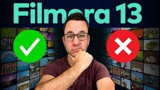 Wondershare Filmora 13: My Honest Thoughts & AI Feature Demo