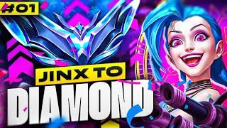 Jinx Unranked to Diamond #1 - Jinx ADC Gameplay Guide | Season 14 Jinx Gameplay