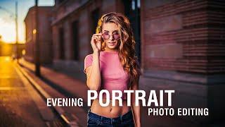 How to Edit Evening Portrait in Lightroom | Lightroom Tutorial | Portrait Photo Editing