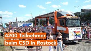 Vielfalt tut gut - 4.200 Teilnehmende beim CSD in Rostock