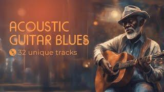 Acoustic Guitar Blues. Relax on the waves of blues rhythms