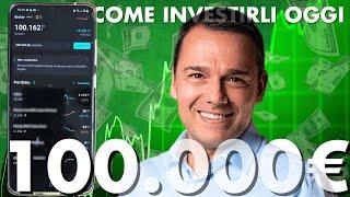 Come INVESTIRE 100K Oggi (il mio Portafoglio REALE)