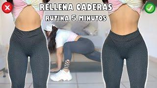 COMO AUMENTAR CADERAS con SOLO 1 EJERCICIO | RUTINA 5 Minutos