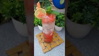 How To Make Perfect Watermelon Mojito At Home   ll Refreshing Summer Drink ll #shorts #mojito