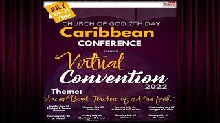 Church of God 7th Day Caribbean Conference 2022 Flyer