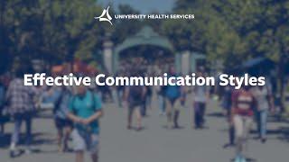 Effective Communication Styles