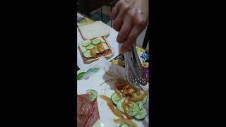 Making Special Club House Sandwich For Meryenda