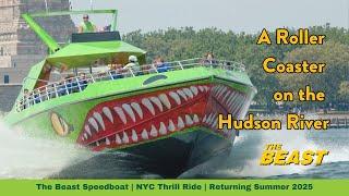 The Beast Speedboat | NYC Thrill Ride | Rollar Coaster on the Hudson River