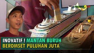 HARGA MINIATUR KAPAL BAMBU MENCAPAI 12 JUTA RUPIAH?!