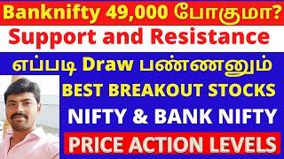 Nifty and Bank nifty Analysis | Airtel | Best Short Term stocks | Tamil Share | Tamil Pangusandai