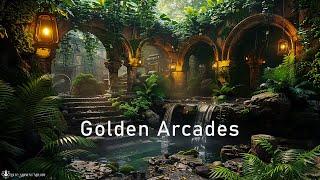 Golden Arcades - Ethereal Meditative Ambient Music - Healing Meditation Soundscapes For Inner Pea...