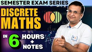 Complete DM Discrete Maths in one shot | Semester Exam | Hindi