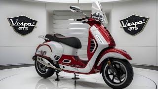 This Scooter is a Game Changer! 2025 Vespa GTS Super 300 Revealed!