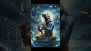 Krishna flute music meditation #sporitualspirit #shorts #relaxingmusic #meditationmusic