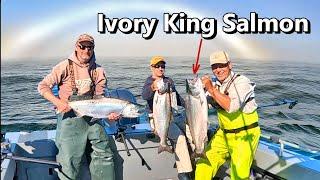 Fish Gods Sent A White Rainbow Full of Ivory King Salmon