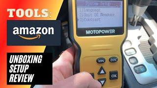 Motopower Car Diagnostic Tool Code Reader- Demo, Unboxing, Setup