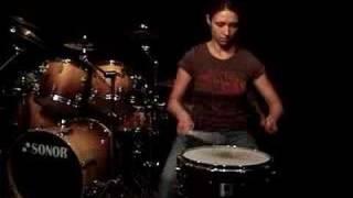 Emmanuelle Caplette on snare drum (June 2006)