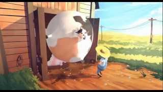 Fat animals - farm animals get fat- the animation - Balloon Farm Funny cartoon- HD