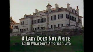 Edith Wharton - “A Lady Doesn’t Write” - A  BBC2 ‘Bookmark’ Documentary narrated by Ian Holm