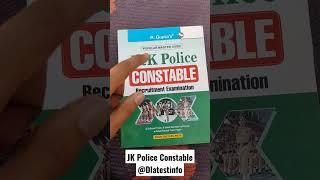 JK Police Constable Recruitment 2024 Best Books #Shorts #jkpolice #jammukashmir