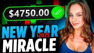 NEW YEAR MIRACLE  BINARY OPTIONS 2025 | POCKET OPTION KITTY TRADER | ABROX TRADING BOT | AI TRADING