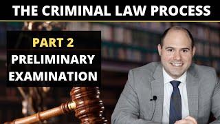 What is the PRELIMINARY EXAMINATION during court proceedings?