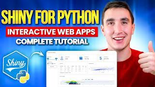 Build Awesome Web Apps & Dashboards with Python! (Full Shiny for Python Course)