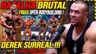 DEREK DOMINA OS PALCOS E DERROTA O ATUAL MR OLYMPIA ! FINAIS OPEN ARNOLD OHIO 2025 !