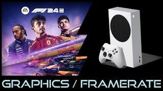 Xbox Series S | F1 24 | Graphics / Framerate / First Look