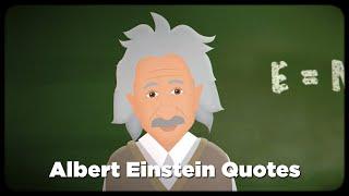 Albert Einstein Quotes About Life | Animation Video