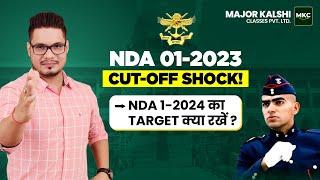 NDA Exam Cut-off Shock!! | Why was NDA 1 2023 Cut off low? | Target score for NDA 2024? | MKC