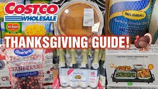 COSTCO THANKSGIVING GUIDE  for NOVEMBER 2024!️OVER 65 ITEMS!