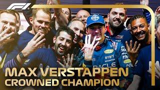 Max Verstappen Wins FOURTH World Championship | 2024 Las Vegas Grand Prix