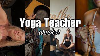 meine ERSTE YOGA LEHRER STUNDE 200H Yoga Teacher Training in Bali ‍️Loka Yoga Week 3 🫶
