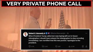 Robert F. Kennedy Son Decides To Leak Private Phone Call Full Video