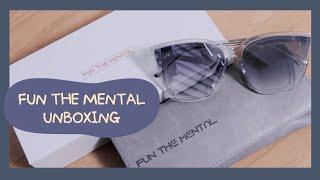 [협찬받음] FUN THE MENTAL 언박싱 영상 ｜FUN THE MENTAL UNBOXING ｜SUNGLASS｜SHADE