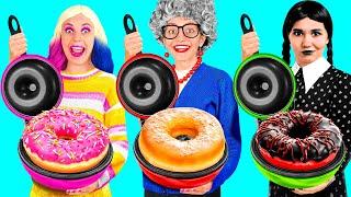 Me vs Grandma Cooking Challenge | Parenting Hacks by FUN FOOD