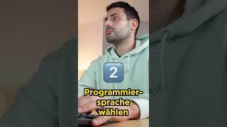 3 Schritte um Programmieren zu Lernen