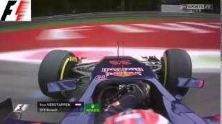 F1 2015 Max Verstappen Huge Spin at Italian GP on Free Practice 2