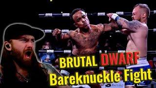 The Worlds First Bare Knuckle DWARF Fight Ends in BRUTAL KO