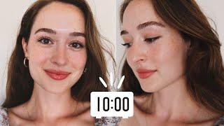 10 MINUTE Back to School Makeup Look! | Easy + Affordable