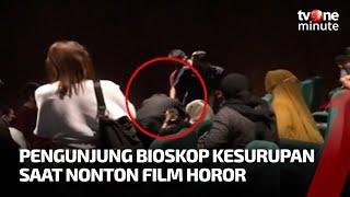 MERINDING! Lagi Nonton Film Horor, Wanita Ini Tiba tiba Kesurupan Suaranya Bikin Ngeri | tvOne Minut